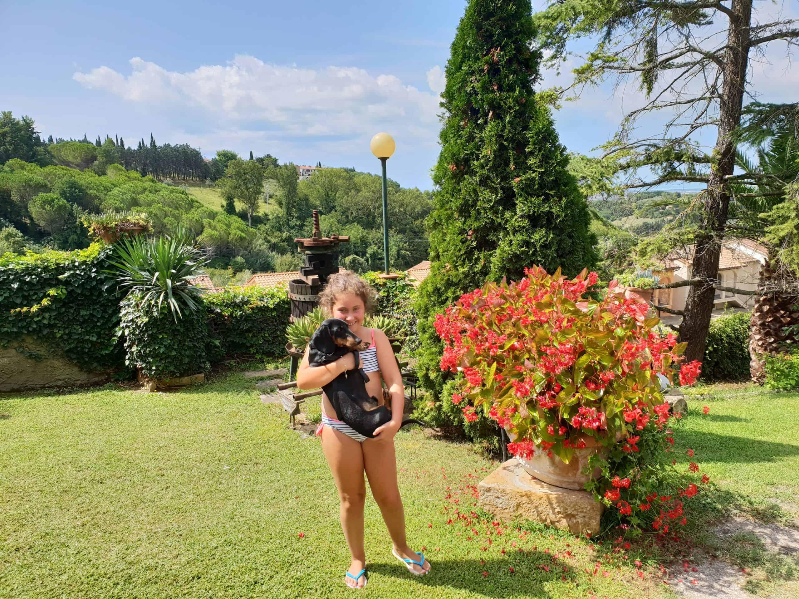 in giardino pianta fiorita